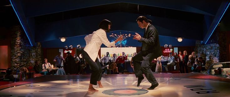 Shot from Pulp Fiction