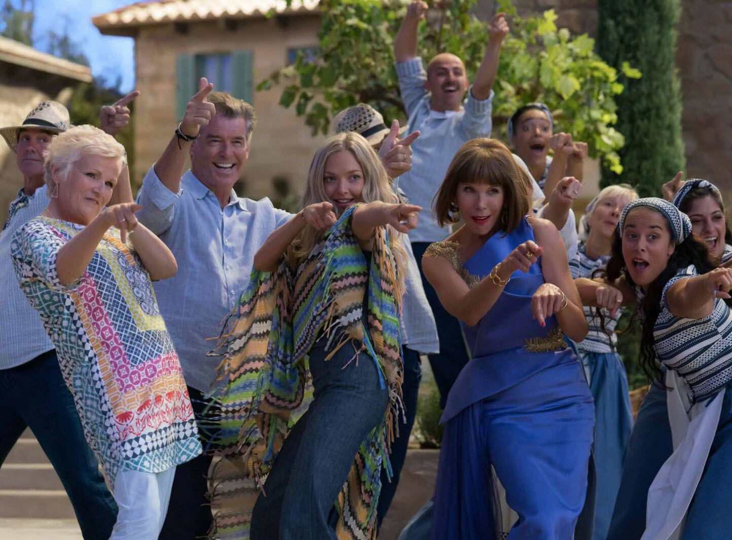scene from Mamma Mia! scene from Mamma Mia!